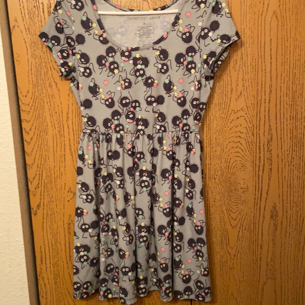 Spirited Away Soot Sprite Skater Dress